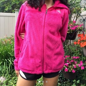 Pink NorthFace jacket